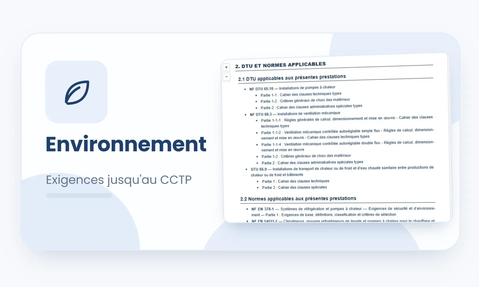 Environnement dans AGIBAT