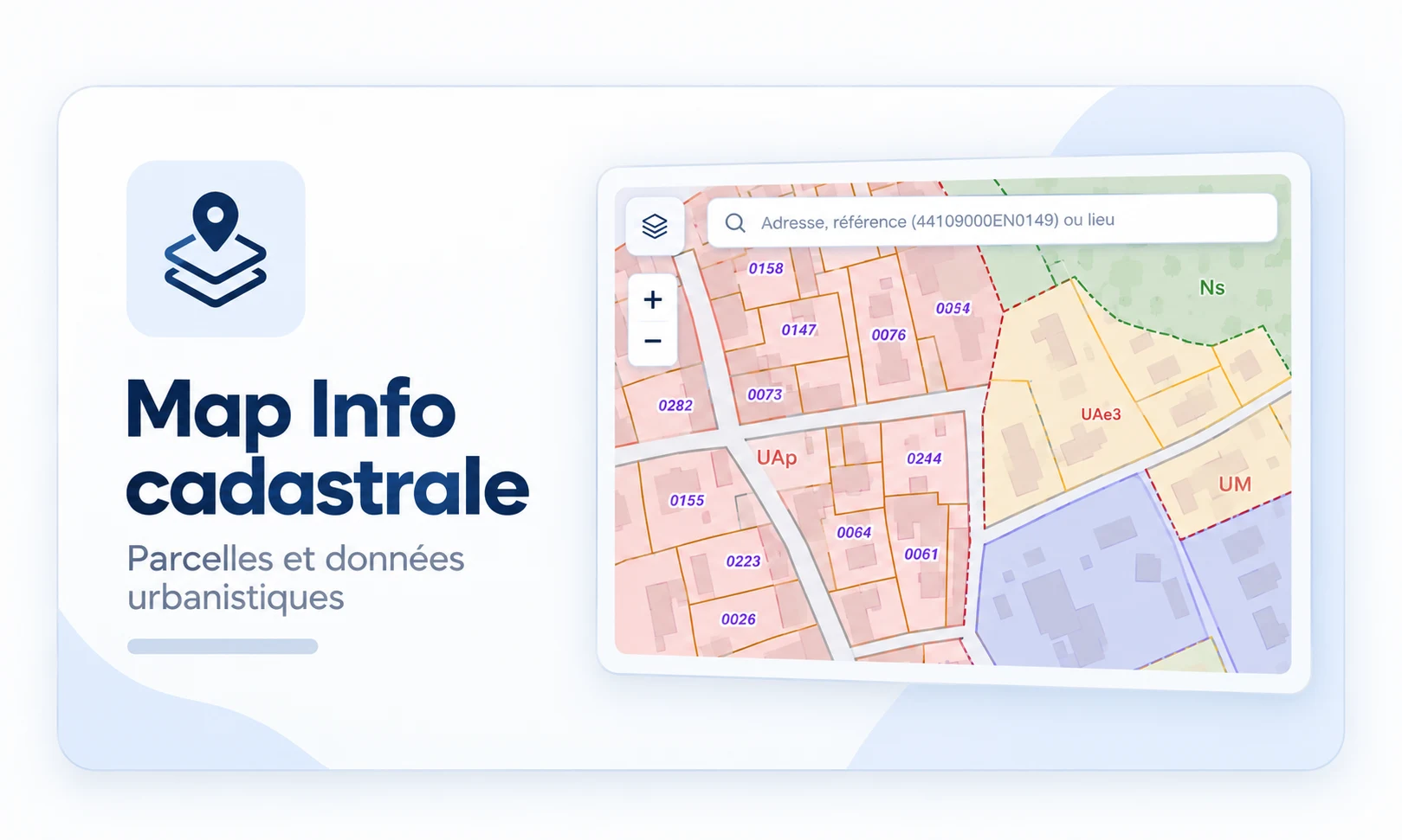 Carte cadastrale interactive d'AGIBAT